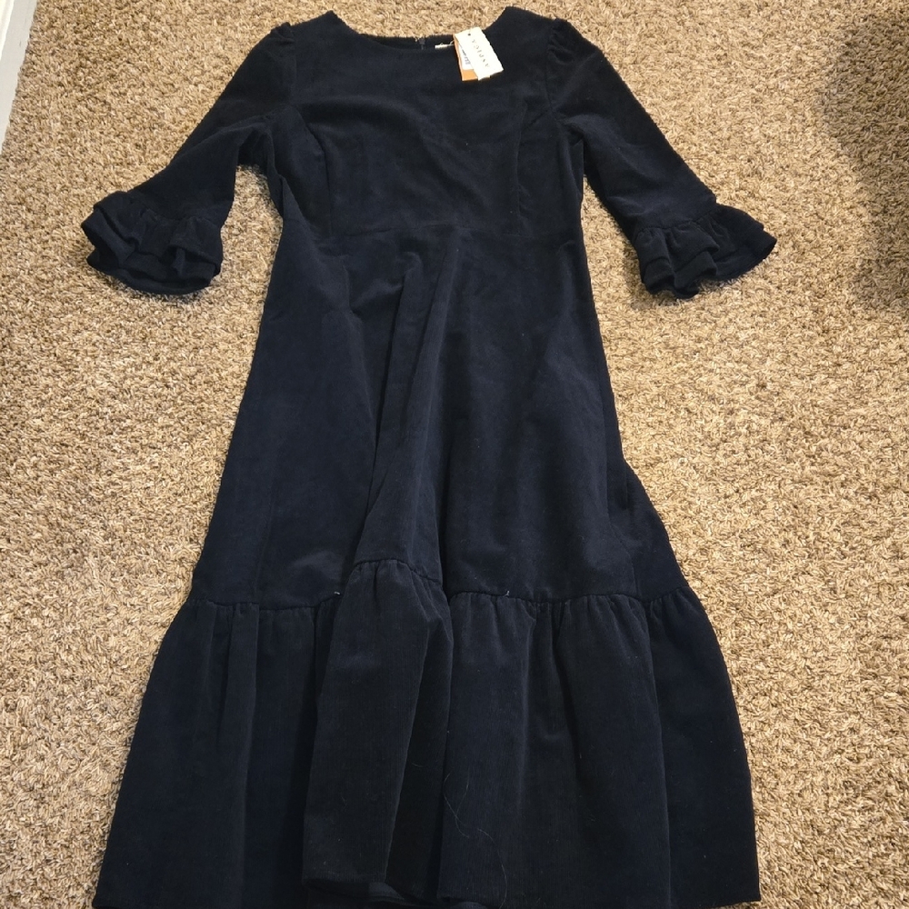 Elegant Aspiga Navy Black Dress